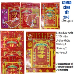 CB Giấy Cúng TẾT Cơ Bản 7 Món (từ 23 đến mùng 3 Âm)