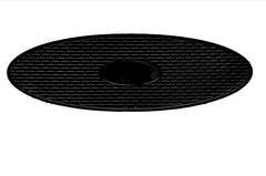 Thảm chống trượt Ô tô Tròn-30cm
