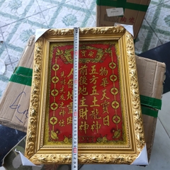 Bài vị Địa tài Vàng KT