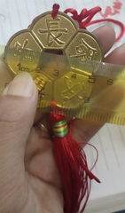 Dây xu Hoa mai(1 Xu) - Vàng Tươi