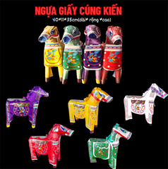 CB Ngựa Giấy Ngũ Phương[5 màu]