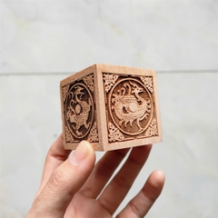 Dấu Ấn Gỗ Đào vuông[5*6.5cm]