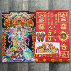 Bộ Giấy cúng Địa Mẫu Diêu Trì [Đẹp]