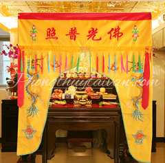 Rèm Phật giáo 2 cánh tà(d*r)