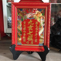 Bài Vị Cửu Huyền Đỏ KS TH