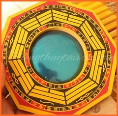 Gương Bát quái Cạnh vàng [Tiên Thiên ]