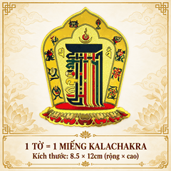 Miếng dán Phật giáo Kalachakra(2 phân loại)