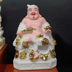 Tượng Địa Tài Trắng Bột Đá CC