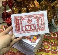 Tiền Địa 500.000 Đỏ [1 tờ]