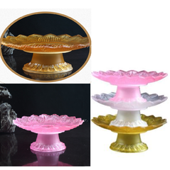Dĩa trái cây Lưu ly 23cm(9inch)