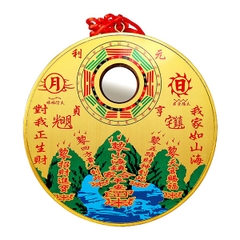 Gương Tranh Sơn Hải Trấn Bát Quái Lồi