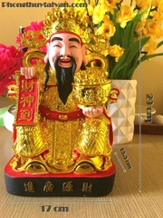 Thần tiền Áo vàng Tay liễng-29cm