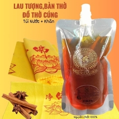 CB Túi Lau + Khăn