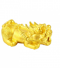Tỳ hưu mặt Mạ vàng 2cm(vòng,dây..)