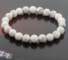 Vòng tay đá Nứi Lửa trơn 0.10mm