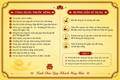 Nhang cây xông Thiên Phúc(tẩy uế,xông nhà..)