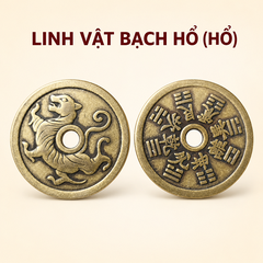 Xu Đồng Tứ Linh 4,3cm,dày 3mm