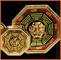 Gương Bát Quái Hổ phù Nẹp vành-17.5cm
