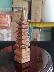 Tháp văn xương gỗ đào