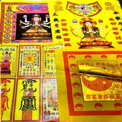 Bộ Giấy Cúng Thái Tuế  mẫu Đài(kèm Phù Thái Tuế 2027)
