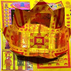 Bộ Giấy Cúng Thái Tuế  mẫu Đài(kèm Phù Thái Tuế 2027)