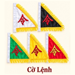 Cờ Vải Đạo Giáo thêu 2 mặt(Cờ Lênh,Cờ Phật,Ngũ Long,Tứ Linh....7 mẫu)