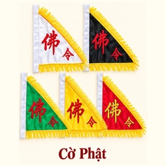 Cờ Vải Đạo Giáo thêu 2 mặt(Cờ Lênh,Cờ Phật,Ngũ Long,Tứ Linh....7 mẫu)