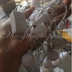 Đèn dây Bi nhỏ tuyết dây đen 7m5