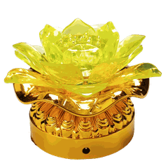 Đèn Hoa Sen 7*10cm[Xanh,Đỏ,Vàng,Trắng ],đa dụng sử dụng Pin /Sạc trực tiếp