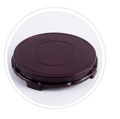 Đế gỗ tròn không xoay 7cm