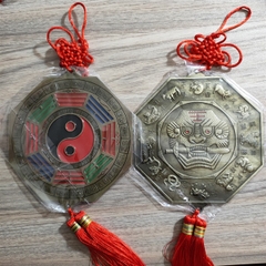 Gương Bát Quái Thập Nhị Địa Chi (Hổ phù) 13cm