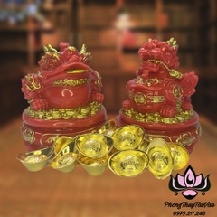 Cụ Cóc+Tỳ Hưu Nhỏ(Cóc + Tỳ 11.5cm)