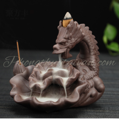 Thác Khói Rồng phun mây