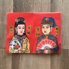 Giấy Thế Thân Nam Nữ(5 tờ/Tép)