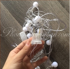 Đèn dây Bi cầu trắng (5 bóng)