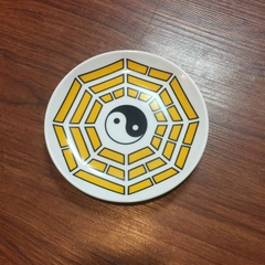 Dĩa Sứ xin Đài Âm Dương 14.5cm