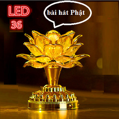 Đèn Hoa sen 36 bài hát(Vàng)