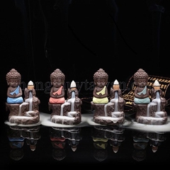 Thác Khói Phật Tổ tọa thiền nhỏ -11cm