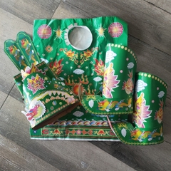 Nón Hia,Áo cúng Lớn [Trạng,Thần linh] 50*45cm