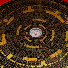 La kinh,La Bàn Đài Loan đo Phong thuỷ Tong Sheng Chuẩn hàng công ty[16cm,25cm,30cm]