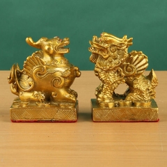 CB Cặp Tỳ Hưu Đồng Uyên Ương 7*7.5*9.5cm