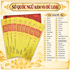SỚ Cúng Cầu(Cầu Danh,Cầu  Duyên,Cầu Lộc,Cầu Tự,Cầu Con)Quốc Ngữ đủ loại