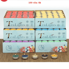 Nến viên Bơ Tealing 4h [100 viên]