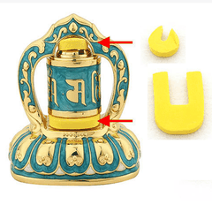 Bánh xe Kinh Luân XANH chạy Pin,Năng Lượng Mặt trời(2 size)
