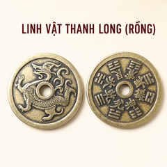Xu Đồng Tứ Linh 4,3cm,dày 3mm