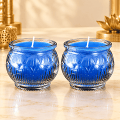 Nến Ly BƠ Thơm 24h Màu Đỏ, Xanh lá,Xanh Dương,Tím,Cam,Trắng(7cm )
