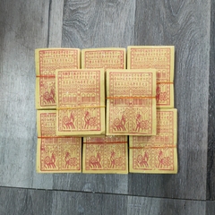 Giấy cúng Tiền Cục,Tiền Tán [Thông Hành/Thiên Khối]