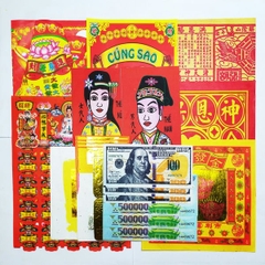 Bộ Giấy Cúng Sao [Mẫu Đẹp]