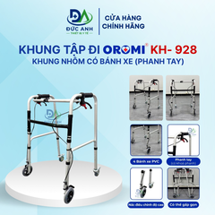 Khung tập đi có bánh xe OROMI KH-928 có phanh (không ghế)