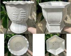 CHẬU NHỰA DÁNG LY CAO CẤP